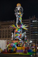 Cremà Fallas de la plaza del Ayuntamiento