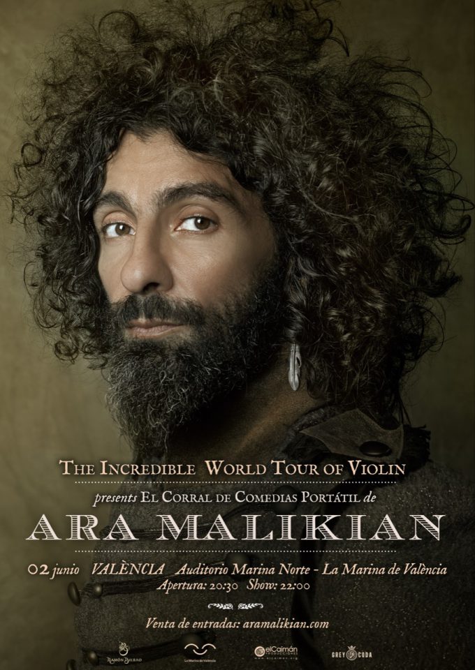 Ara Malikian concierto en Marina Norte, en Valencia