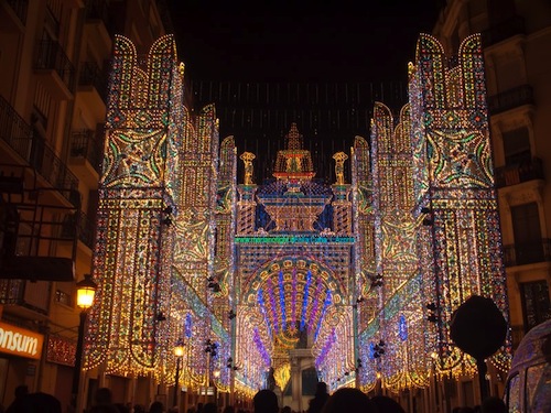 encendido de luces fallas