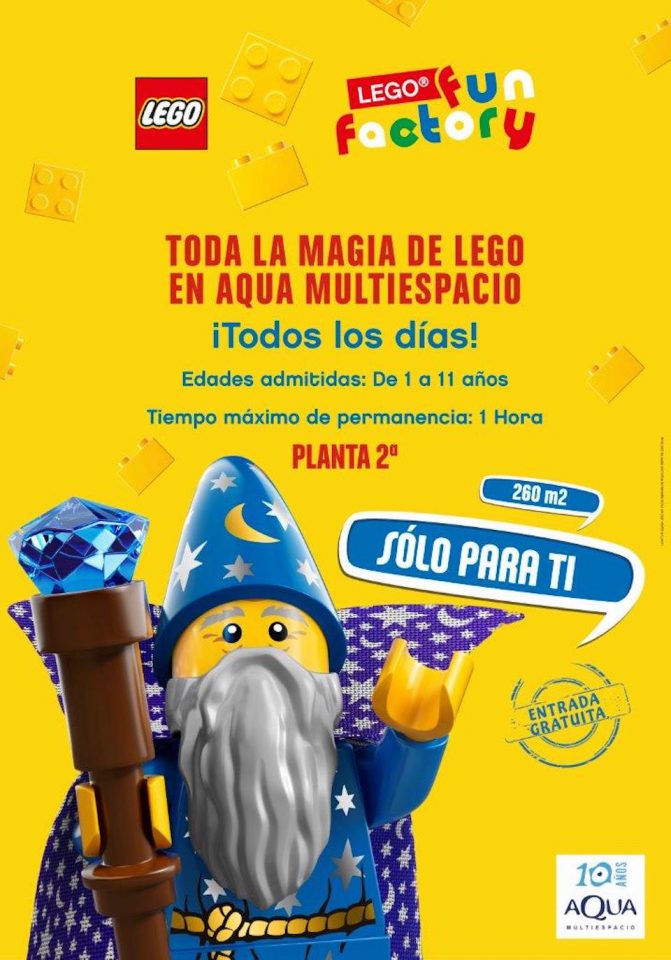 Lego Fun Factory en Aqua