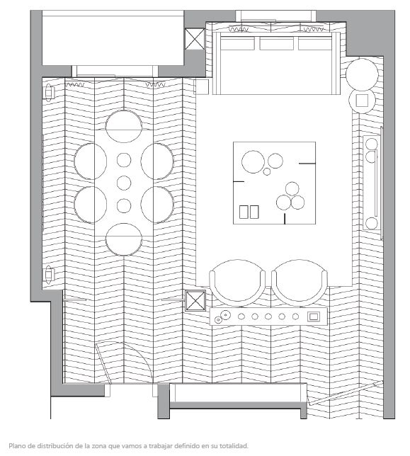 Plano distribución