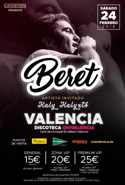 concierto Beret Valencia
