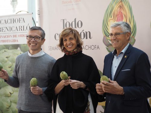 todo corazón, semana gastronomica de la alcachofa en el Mercado de Colón