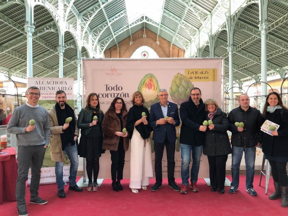 todo corazón, semana gastronomica de la alcachofa en el Mercado de Colón