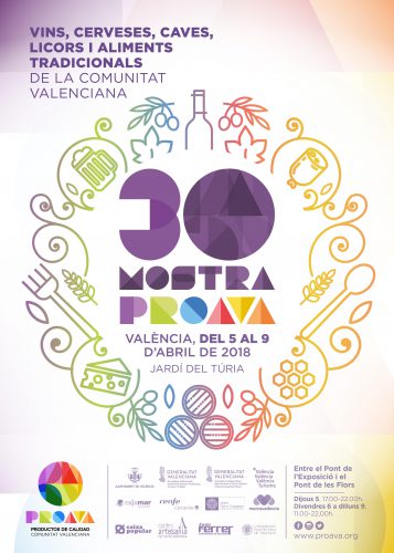 PROAVA, Productos de Calidad de la Comunitat Valenciana, ha presentado la 30 edición de la conocida Mostra de Vins i Aliments