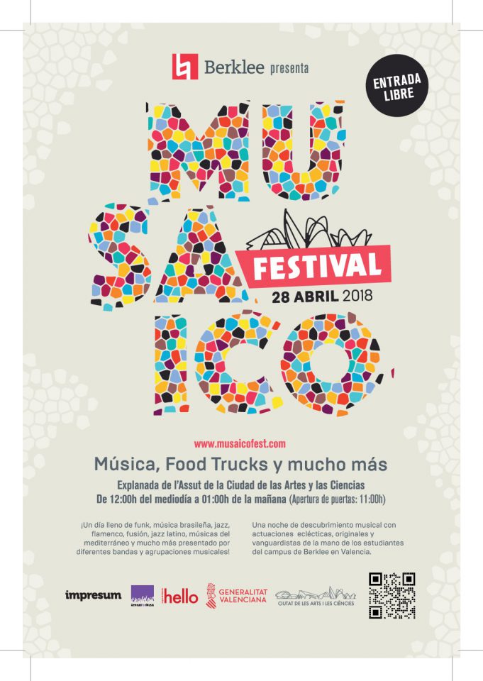 Berklee presenta Musaico Festival 2018