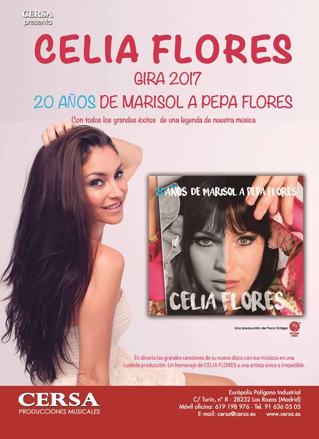 Celia Flores “20 años de Marisol a Pepa Flores”