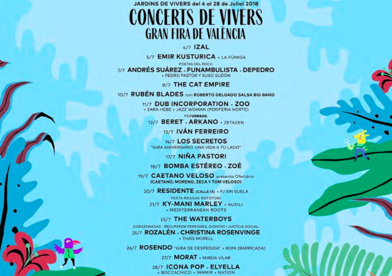 concerts de vivers