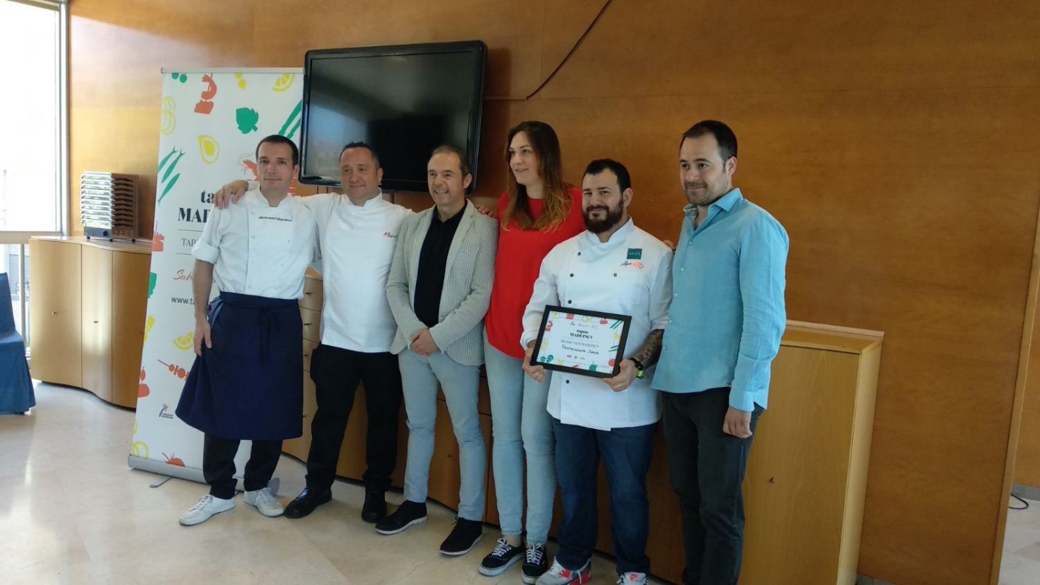 EL COCINERO VALENCIANO ALEJANDRO PLATERO GANA EL CONCURSO A LA MEJOR TAPA AUTÓCTONA