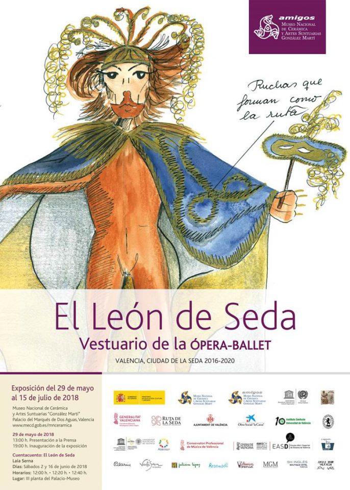 Exposición El león de seda