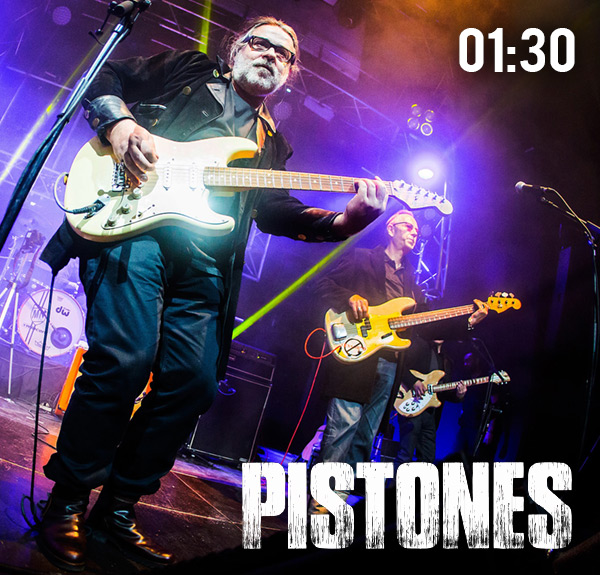 LA MEJOR MÚSICA DE LOS 80s y 90s CON CONCIERTOS EN DIRECTO DE  PISTONES & GIRASOULES + ROCKFORTBAND VIERNES 26 OCTUBRE EN PALAU ALAMEDA