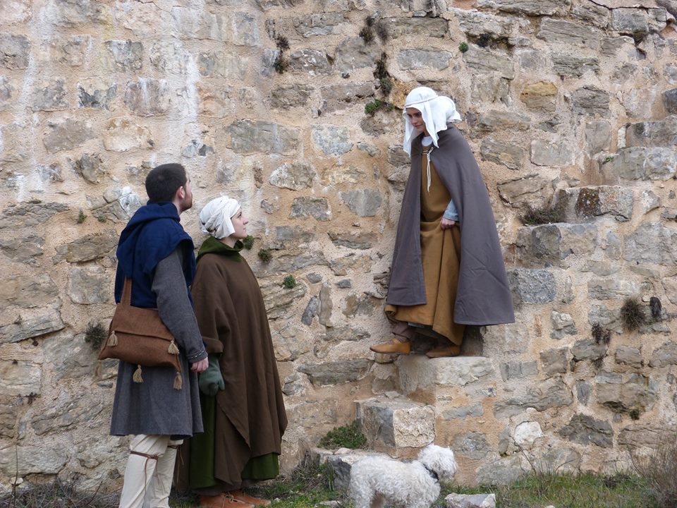 Escena evocando los tiempos de Jaime I