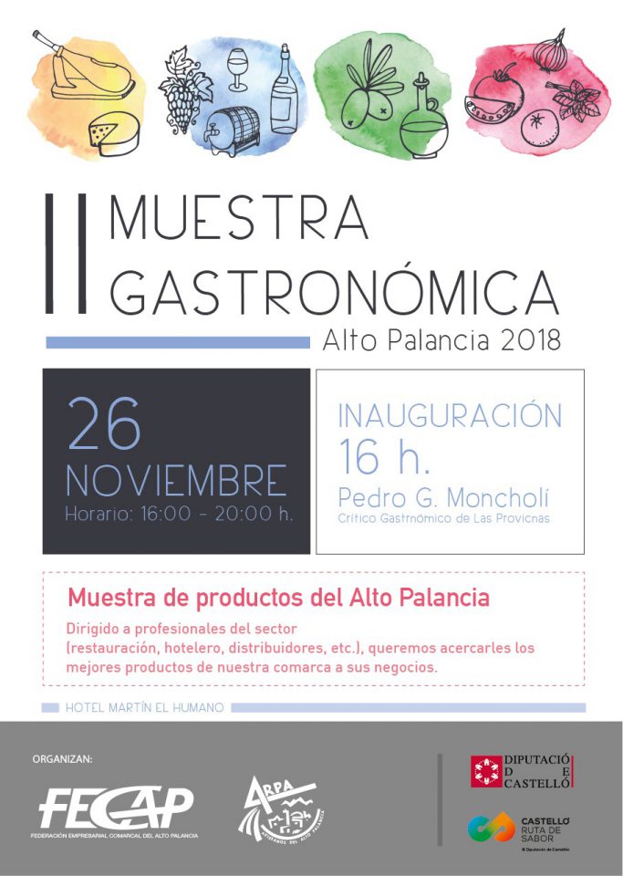 II Muestra Gastronómica del Alto Palancia 2018