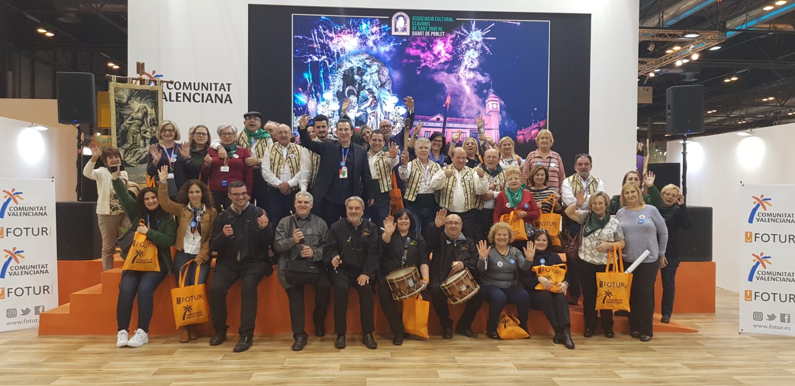 LA GASTRONOMÍA, LA MÚSICA Y LOS FESTEJOS VALENCIANOS, ÉXITO EN FITUR