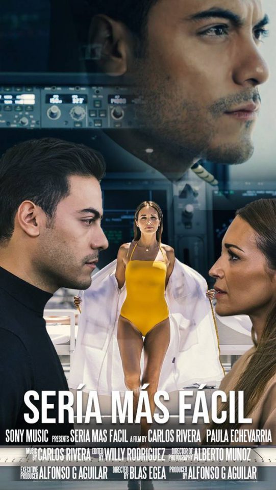 CARLOS RIVERA ESTRENA EL VIDEOCLIP DE SU NUEVO SINGLE “SERÍA MÁS FÁCIL” PROTAGONIZADO POR PAULA ECHEVARRÍA