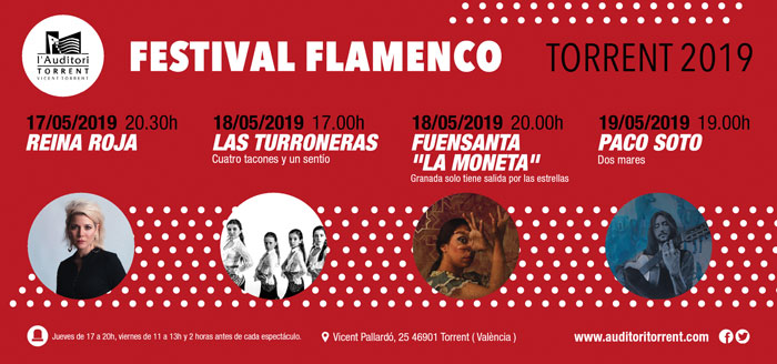 EL FLAMENCO LLEGA AL AUDITORIO DE TORRENT