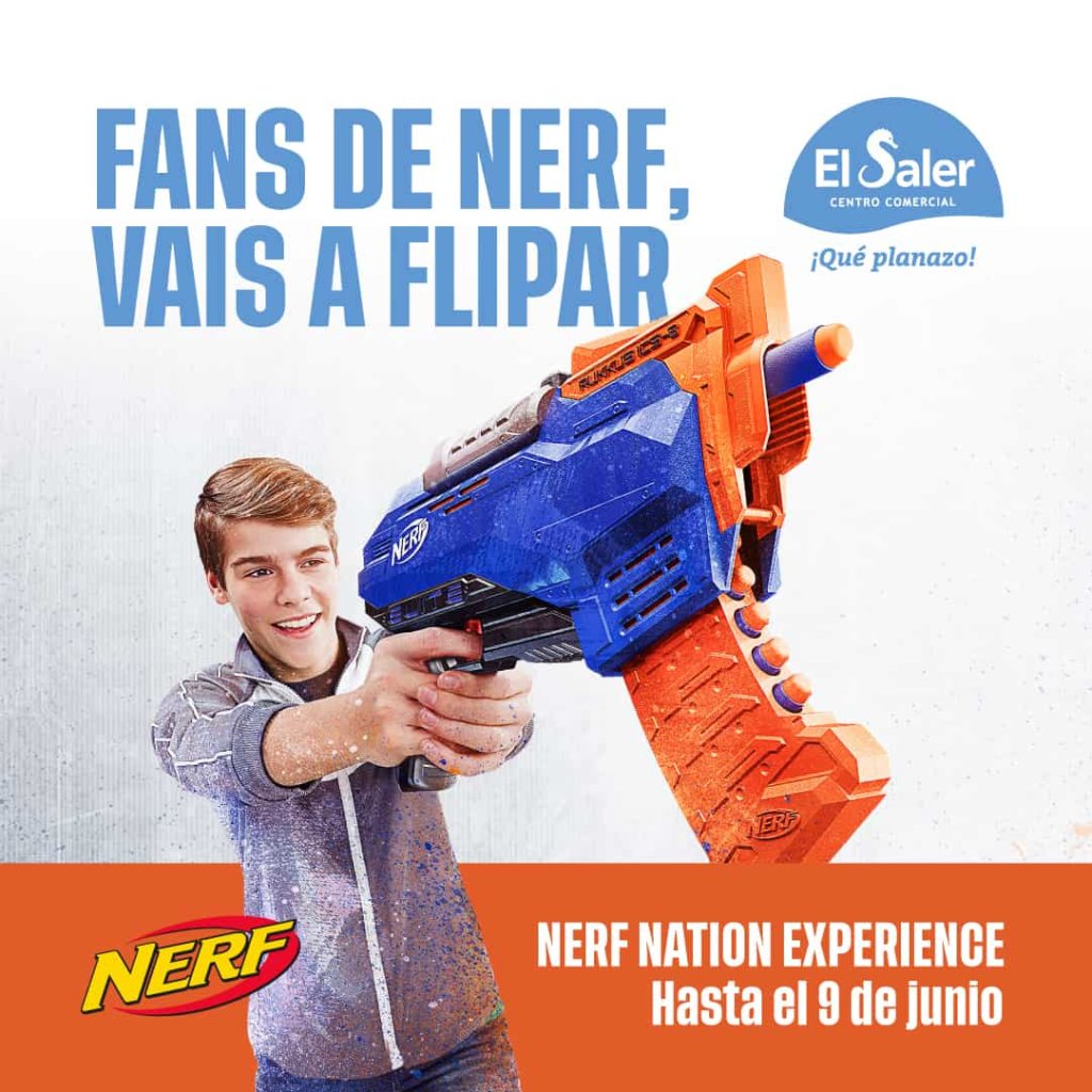 EL SALER SE CONVIERTE EN LA NUEVA NERF NATION EXPERIENCE