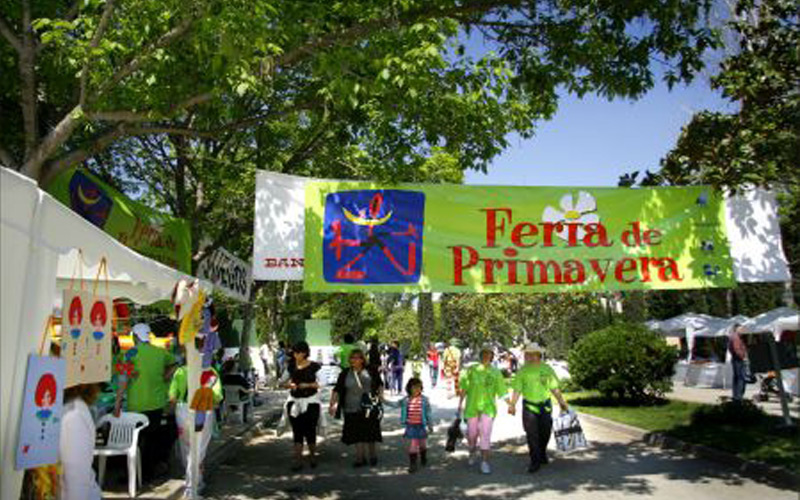 Los Jardines de Viveros escenario de la Feria Primavera