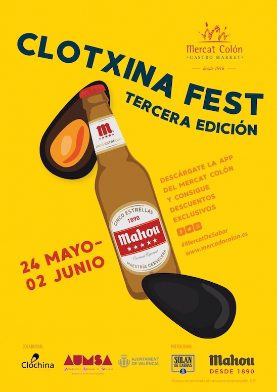 III clòtxina fest en el Mercado de Colón