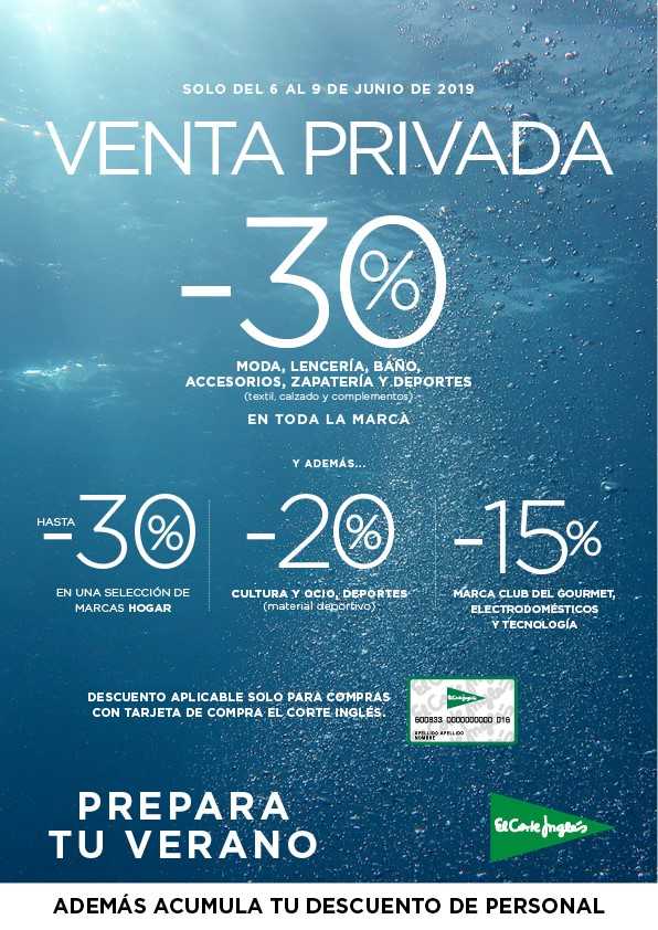 SI ERES CLIENTE DE TARJETA DE EL CORTE INGLÉS, NO TE PIERDAS ESTOS DESCUENTOS