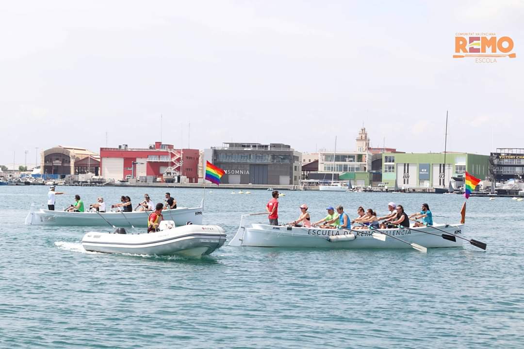 I Jornada Remo y Diversidad en la Marina de València