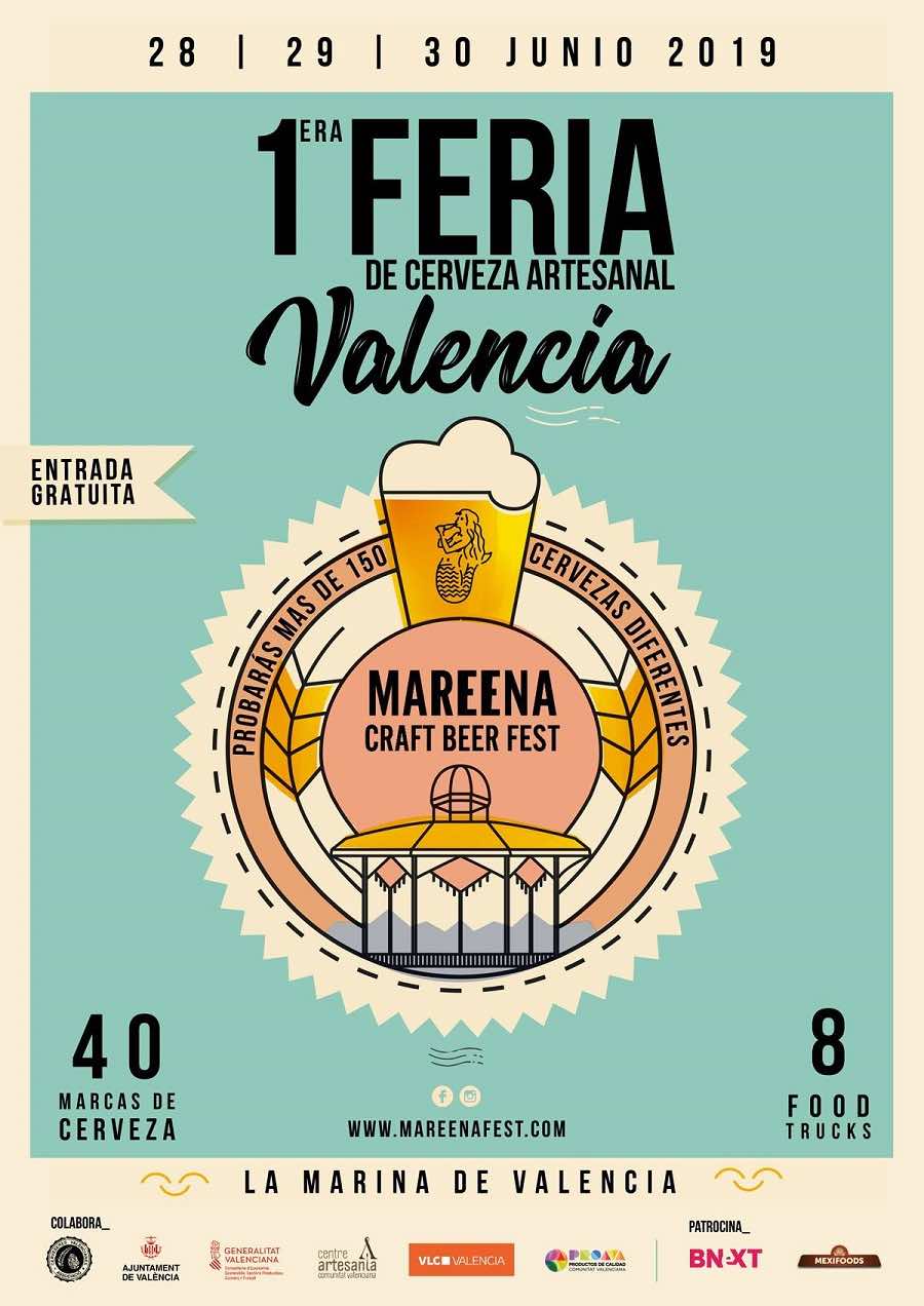 MAREENA CRAFT BEER FEST LLEGA A VALENCIA