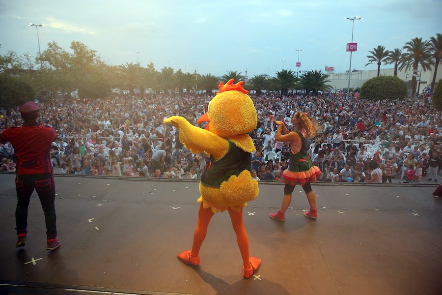 El grupo musical y teatral hará las delicias de los más pequeños el próximo viernes, 28 de junio a las 19:00h en el centro comercial Bonaire.