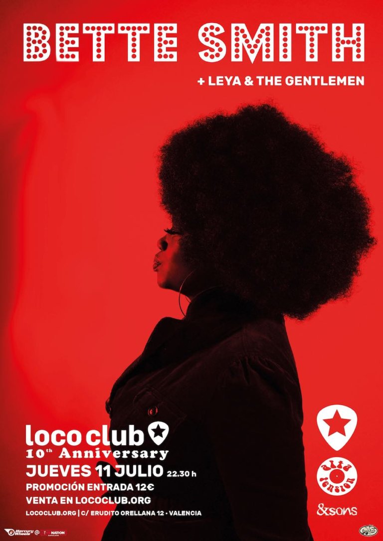 La ciudad de Valencia será testigo de la propuesta de Bette Smith. La norteamericana e inconfundible artista de Brooklyn, intérprete de soul y rhythm & blues, llega a Valencia el próximo 11 de julio. 