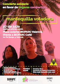 Hogares Compartidos celebra el próximo 27 de julio de 2019 su primer concierto benéfico en favor del programa de acompañamiento psicosocial en viviendas supervisadas para mayores en riesgo de exclusión social.