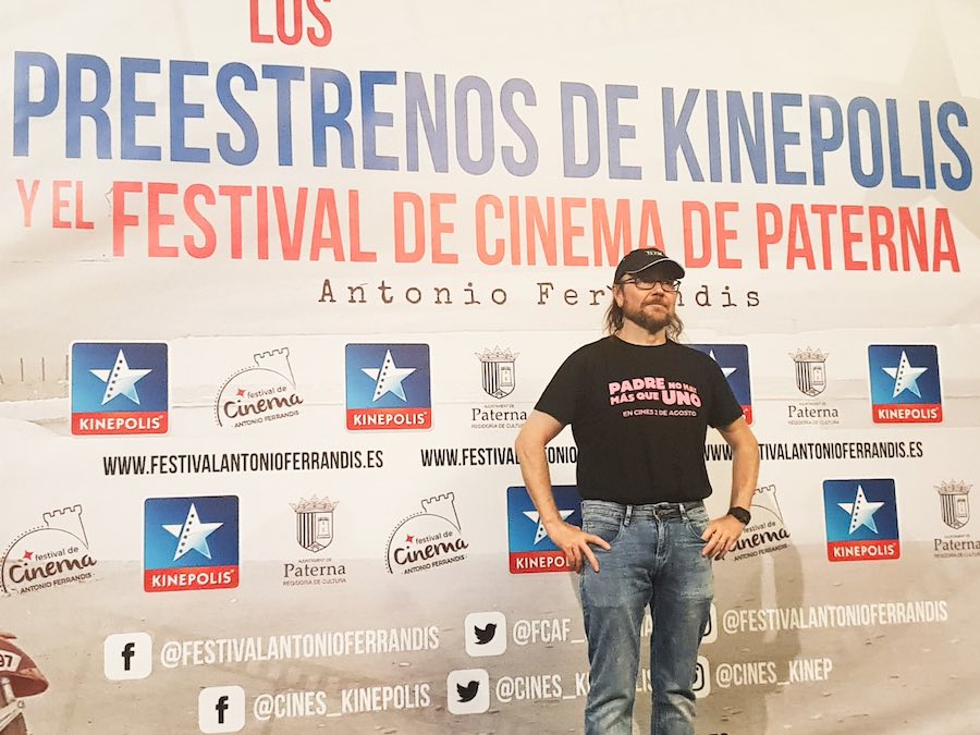 Santiago Segura presentó ayer en Valencia su última película, Padre no hay más que uno, que llega a los cines el 2 de agosto.