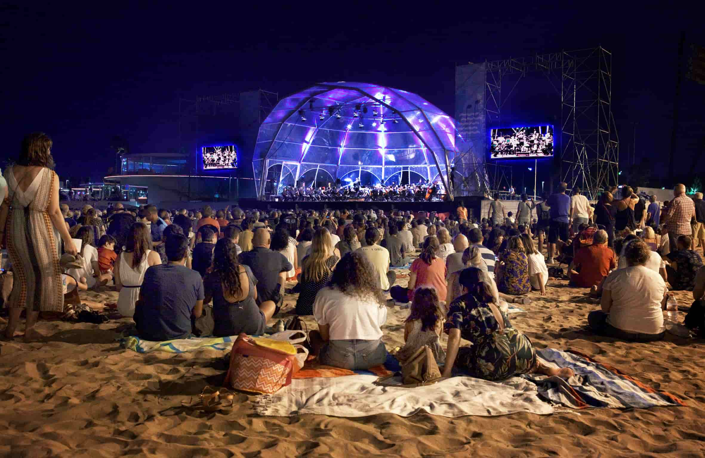 conciertos en la playa las arenas