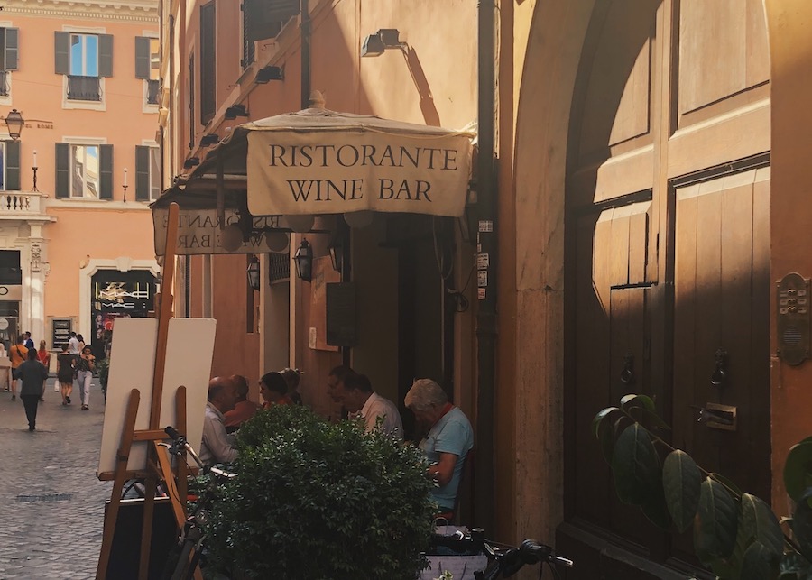 Il dolce far niente, wine bar en Roma