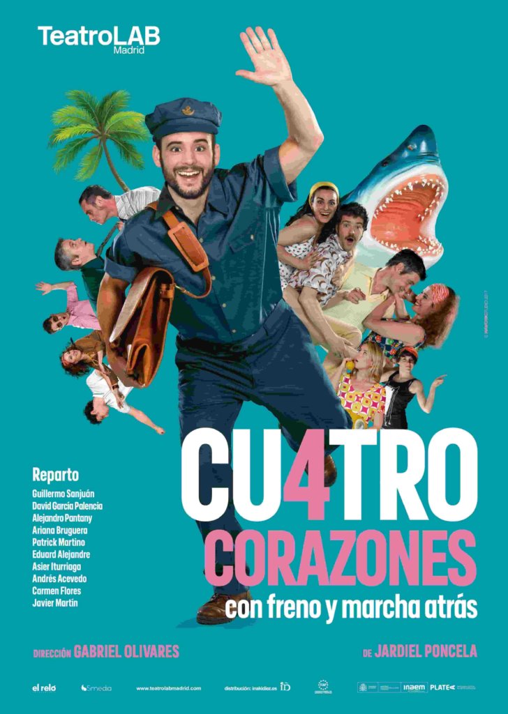 Cuatro corazones con freno y marcha