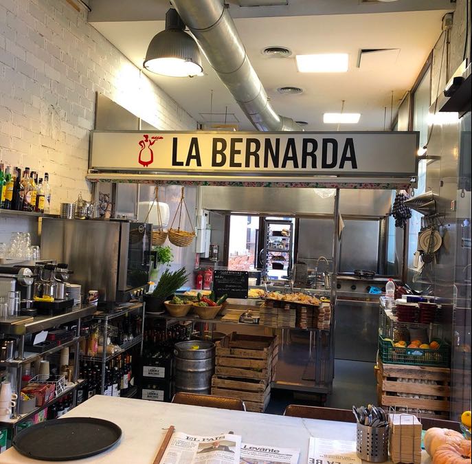 La bernarda, para almorzar en una mañana ideal por Valencia