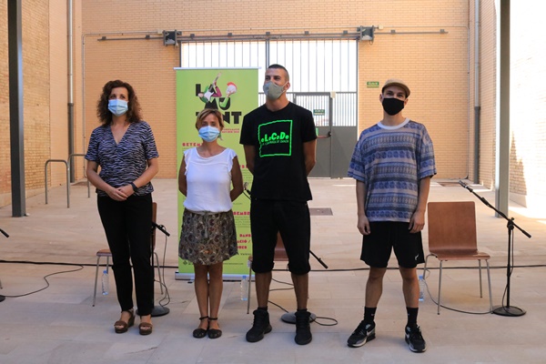 Maite Ibáñez, Marta Banyuls, Albert García y Roberto Hoyos