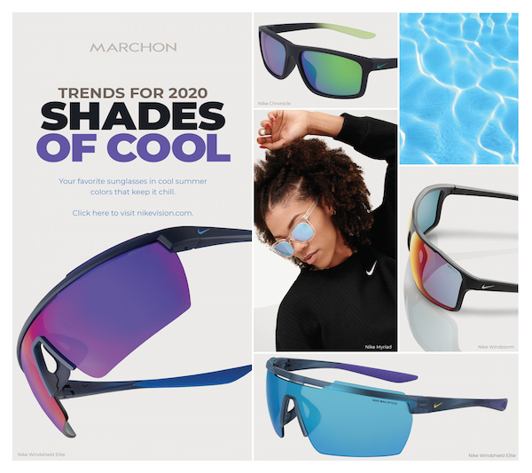 mientras tanto Centímetro occidental TRENDS FOR 2020 MARCHON EYEWEAR SHADES OF COOL - NIKE COLLECTION - Hello  Valencia