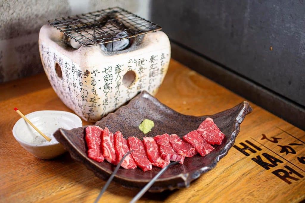 wagyu con sus propias brasas