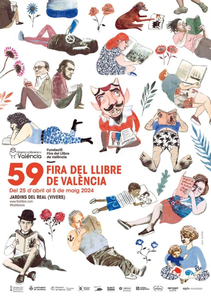 Feria del libro en Valencia, plan de 10 para primavera