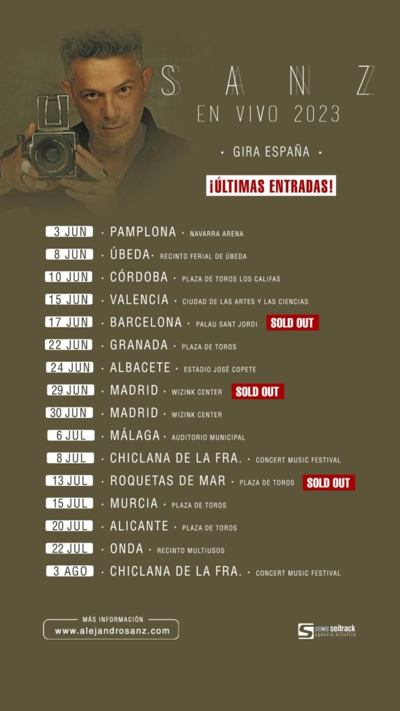 Gira Alejandro Sanz