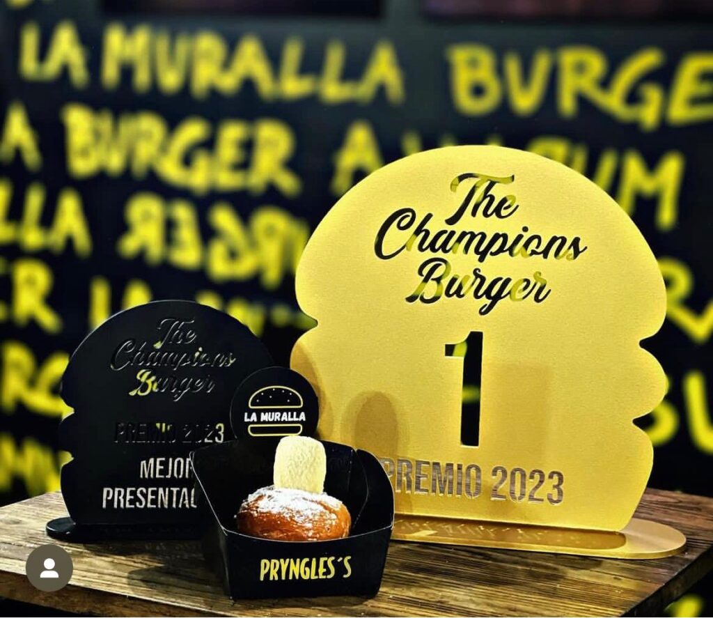 La Muralla_Premio Mejor hamburguesa de España 2023