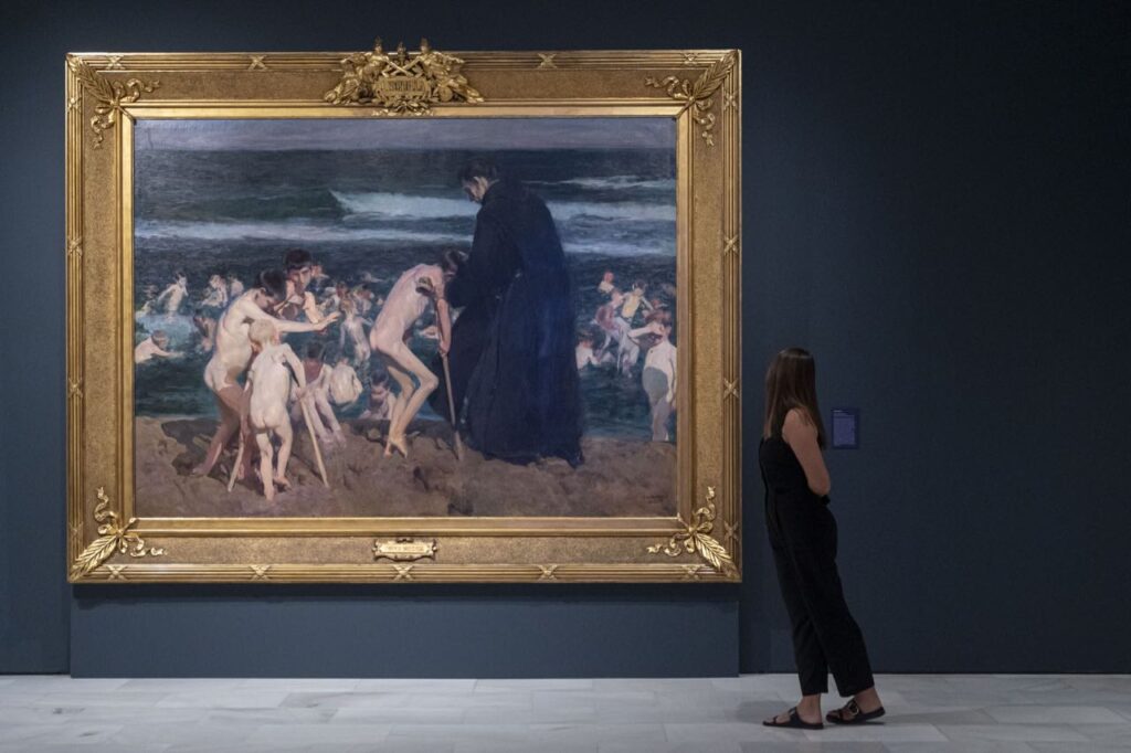 Sorolla a través de la luz