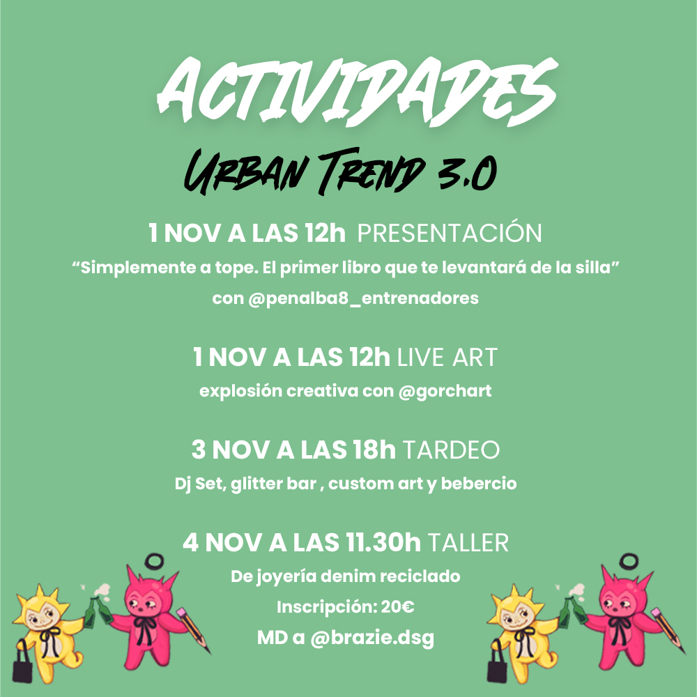 Cartel_Actividades_UrbanTrend