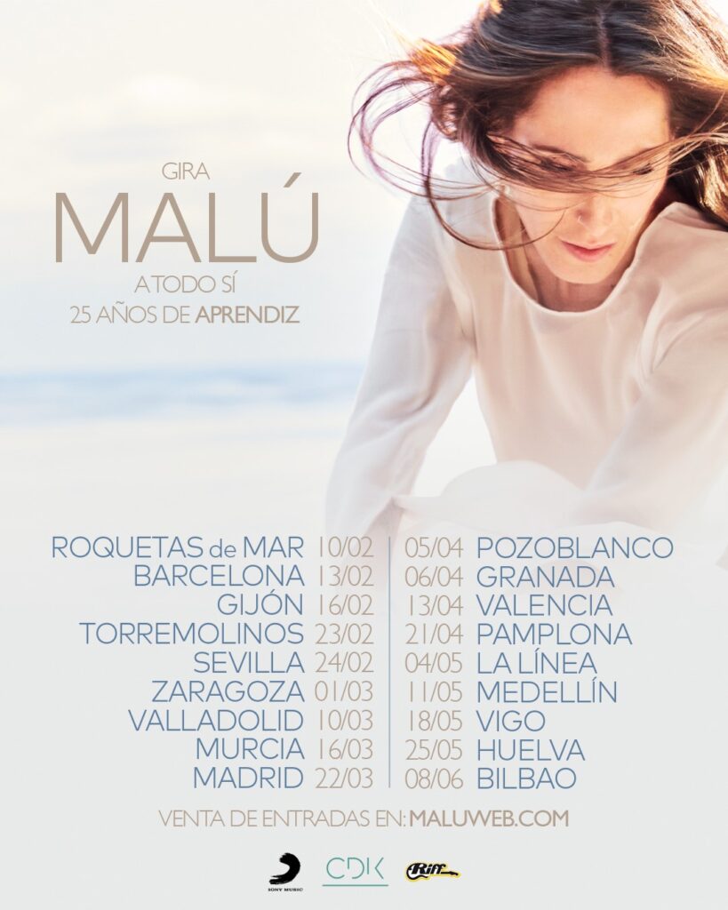 Cartel gira Malú