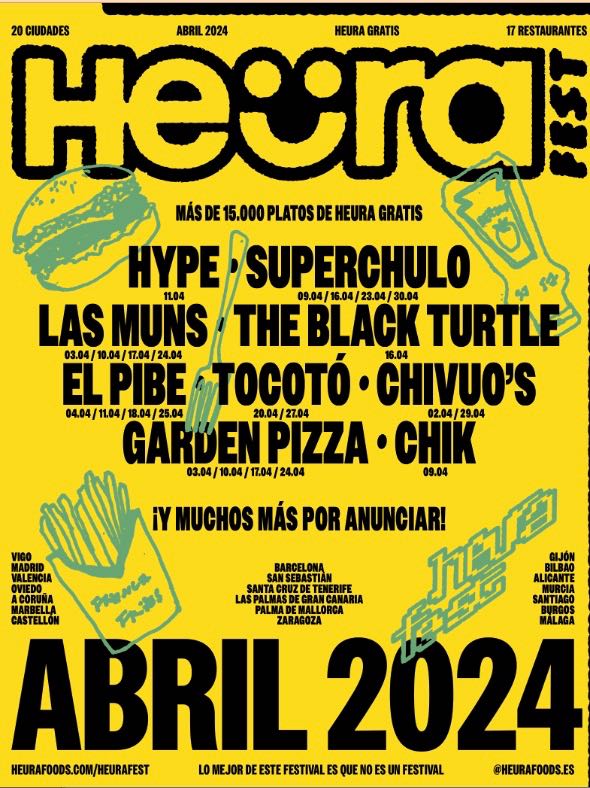 heura fest cartel