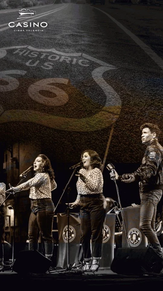 Route 66: un viaje musical por los 60 🚗✨
El 4 de octubre el Casino Cirsa Valencia se enciende con un Dinner Show único:
👉 Un espectáculo inmersivo que te hará viajar a la época dorada del rock & roll, el soul y el rhythm & blues.
👉 Una experiencia completa con cena + música en vivo de la mano de la explosiva Babalú Band.
👉 El espíritu de los guateques sesenteros… ¡pero reinventados para hoy! 🎶🍸

Un plan perfecto para:
💃 Bailar y cantar clásicos eternos
🍽️ Disfrutar de una cena exclusiva
🎉 Vivir una noche diferente con amigos, pareja o incluso solo

⚡ Las entradas vuelan → casinocirsavalencia.com

#Route66 #CasinoCirsaValencia #DinnerShow #MúsicaEnDirecto #OcioEnValencia #PlanesValencia